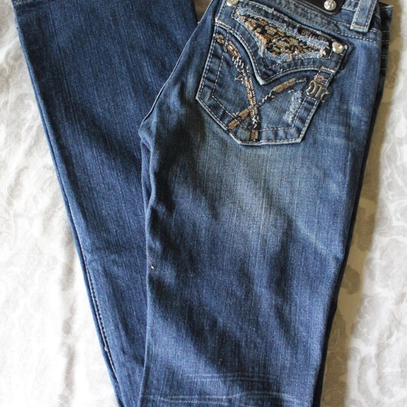 Miss Me Boot Cut Jeans - Picture 2 of 4